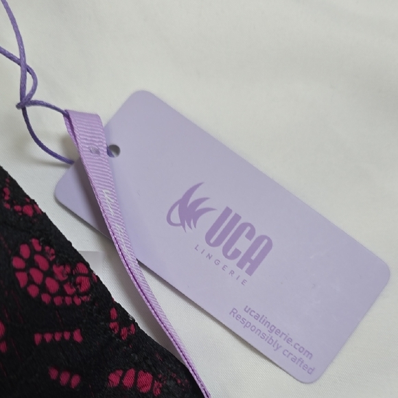 Uca Eloise Sexy Lace Underwire Bra Size 34C NwT - Picture 5 of 9